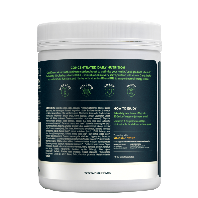GOOD GREEN VITALITY Super Greens - 750g