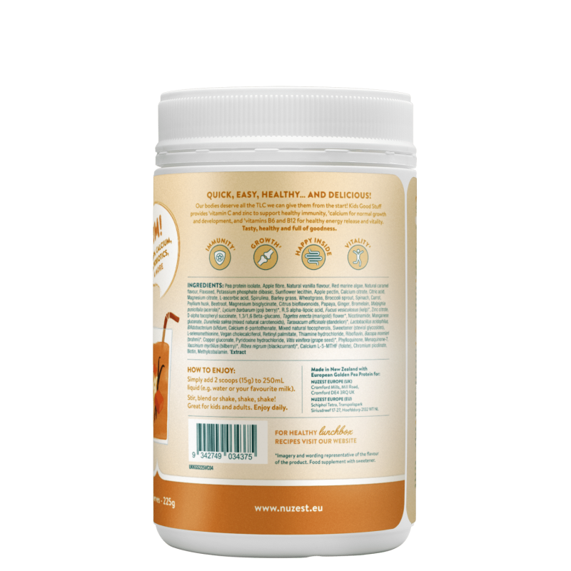 KIDS GOOD STUFF - Vanilija/Karamela 225g