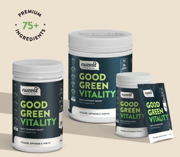 GOOD GREEN VITALITY Super Greens 5 x 10g Travel pack